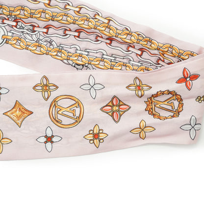 Monogram Bandeau Vendome Silk Scarf