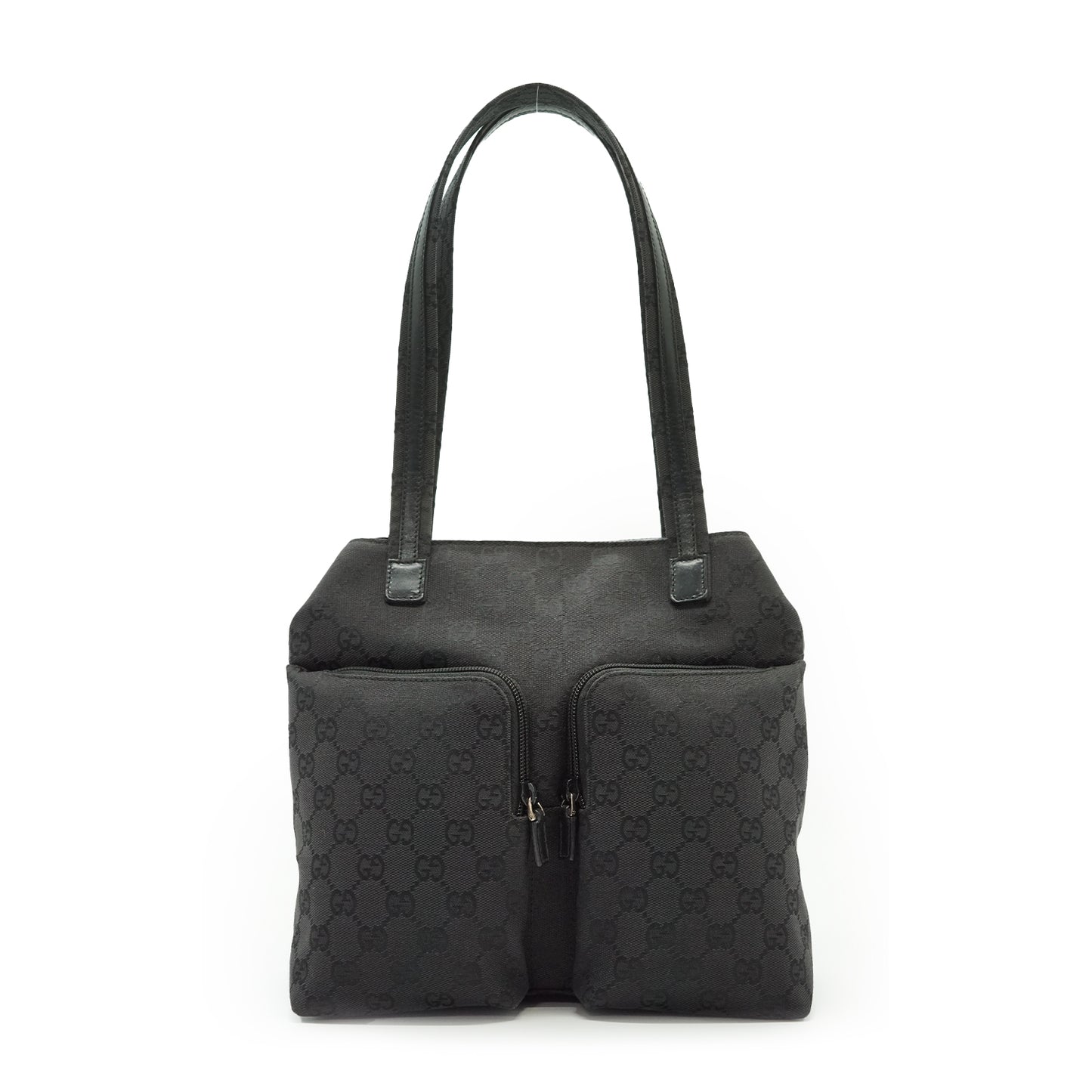 GG Canvas Front Pocket Tote