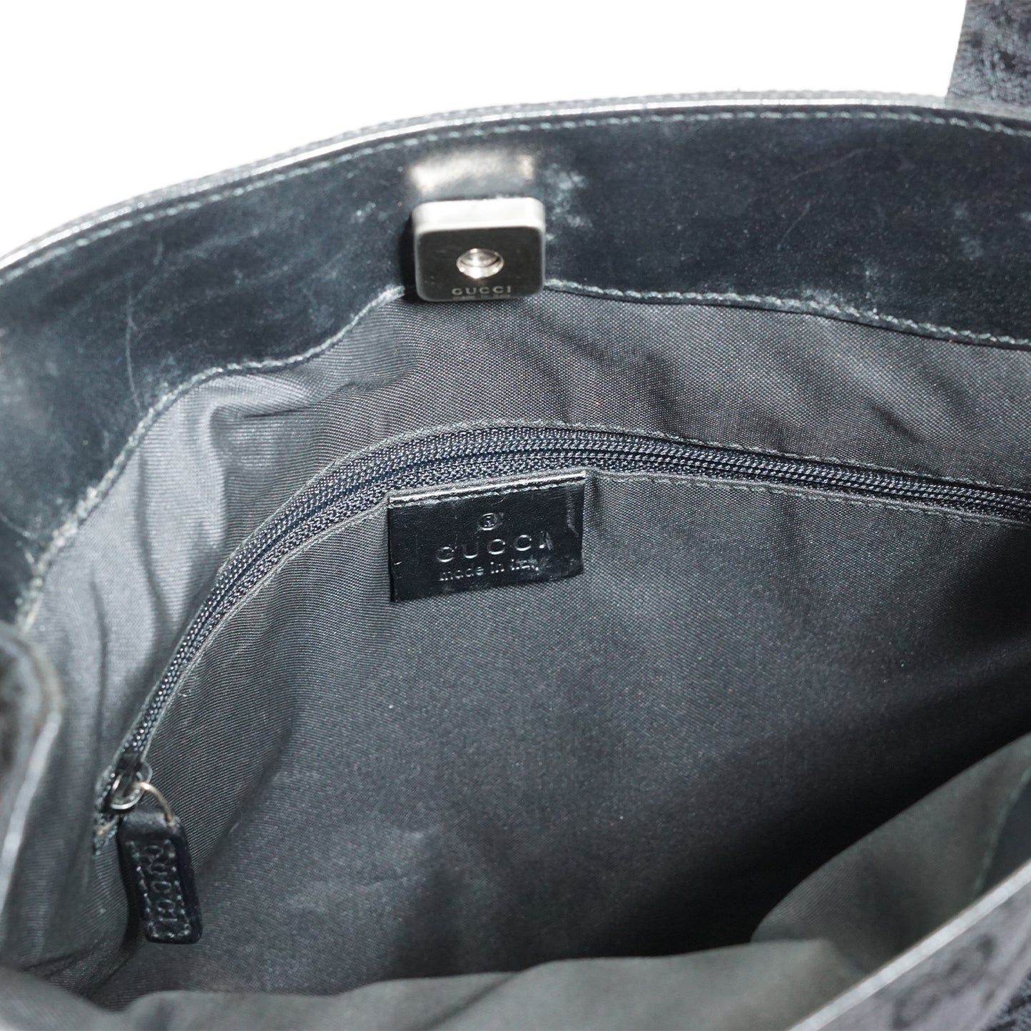 GG Canvas Front Pocket Tote