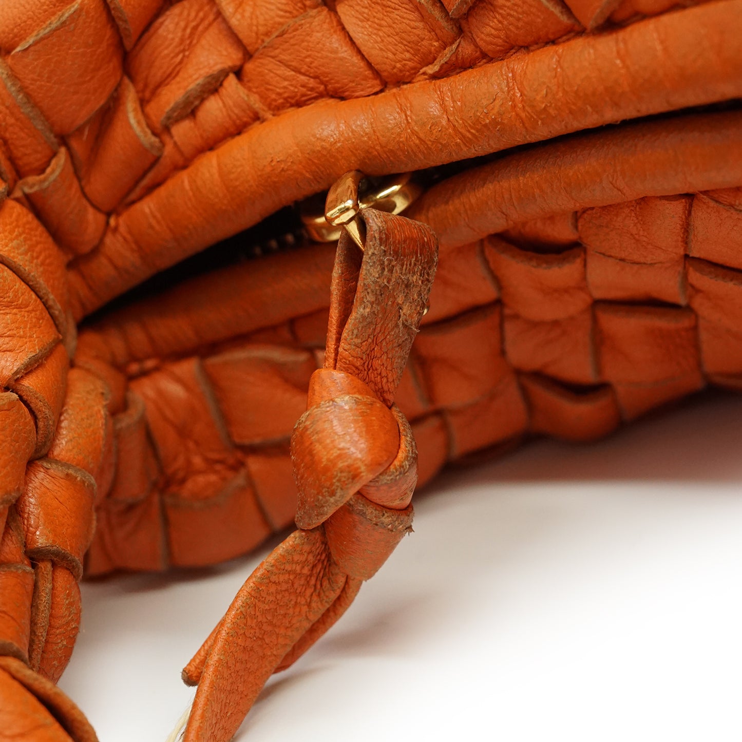 Intrecciato Woven Nappa Campana Large Hobo Bag
