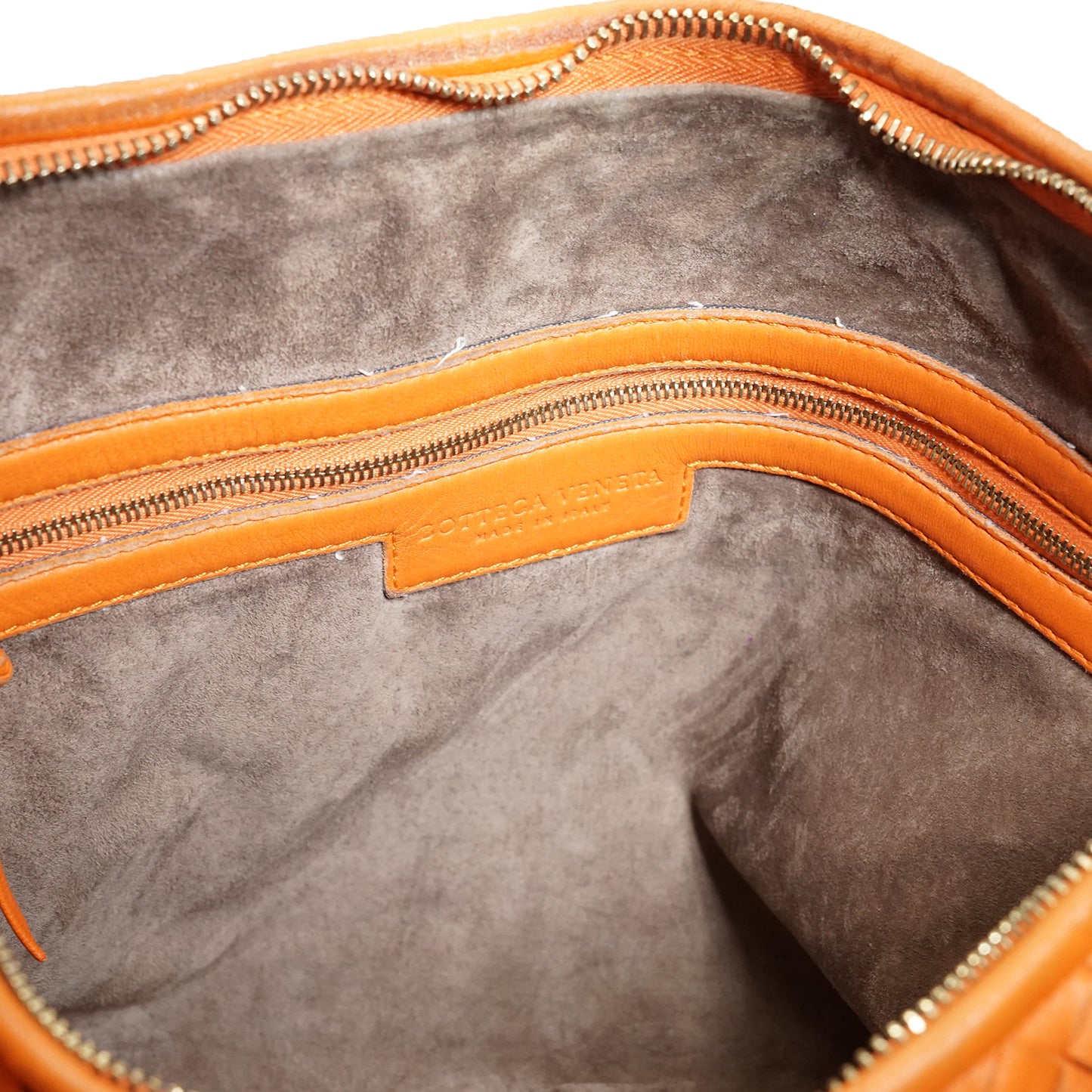 Intrecciato Woven Nappa Campana Large Hobo Bag