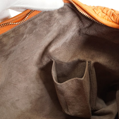Intrecciato Woven Nappa Campana Large Hobo Bag