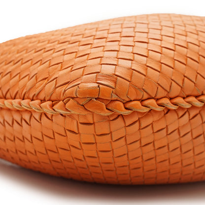 Intrecciato Woven Nappa Campana Large Hobo Bag