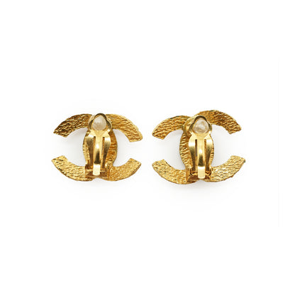 CC Quilted Weaves Clip-on Earrings GP