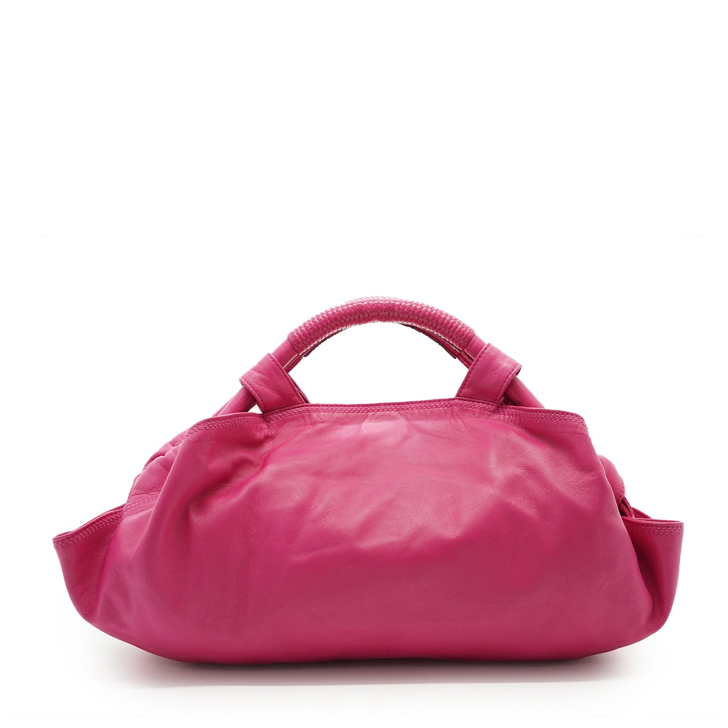 Nappa Aire Fuchsia Pink Bolso Levante