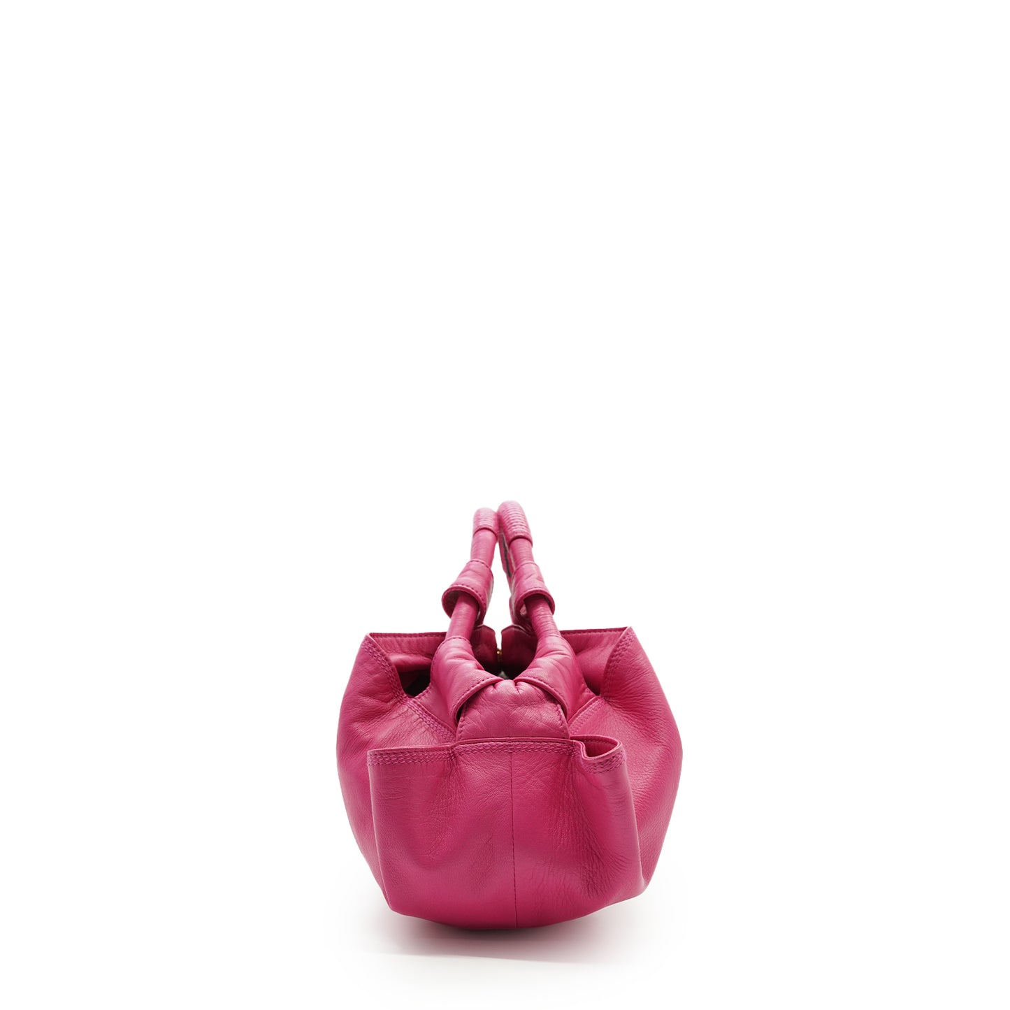 Nappa Aire Fuchsia Pink Bolso Levante