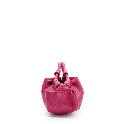 Nappa Aire Fuchsia Pink Bolso Levante