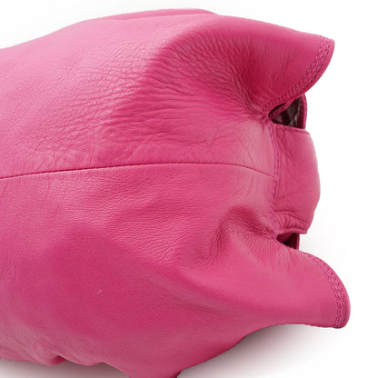 Nappa Aire Fuchsia Pink Bolso Levante