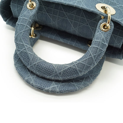 Lady Dior Denim Medium