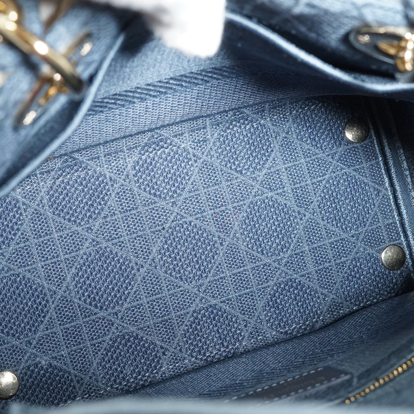 Lady Dior Denim Medium