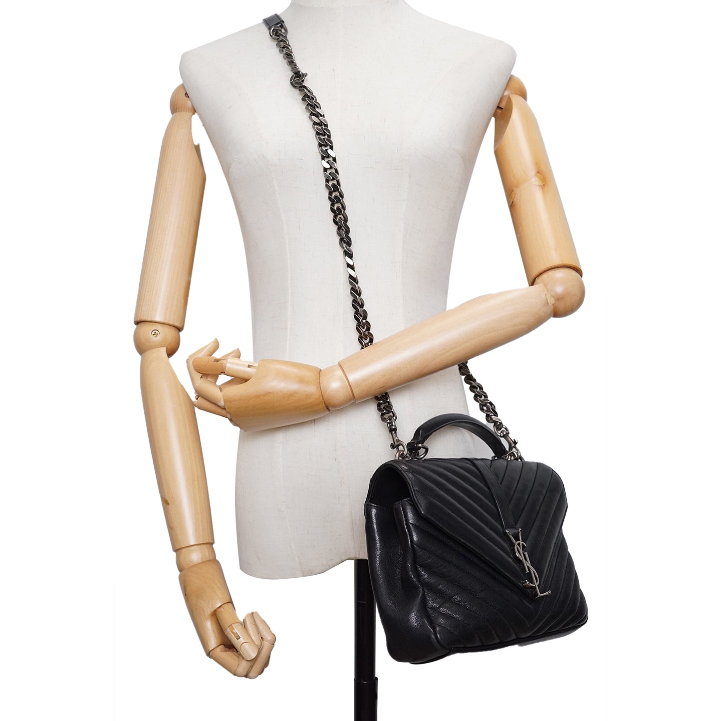 College Chain Shoulder Bag Medium
