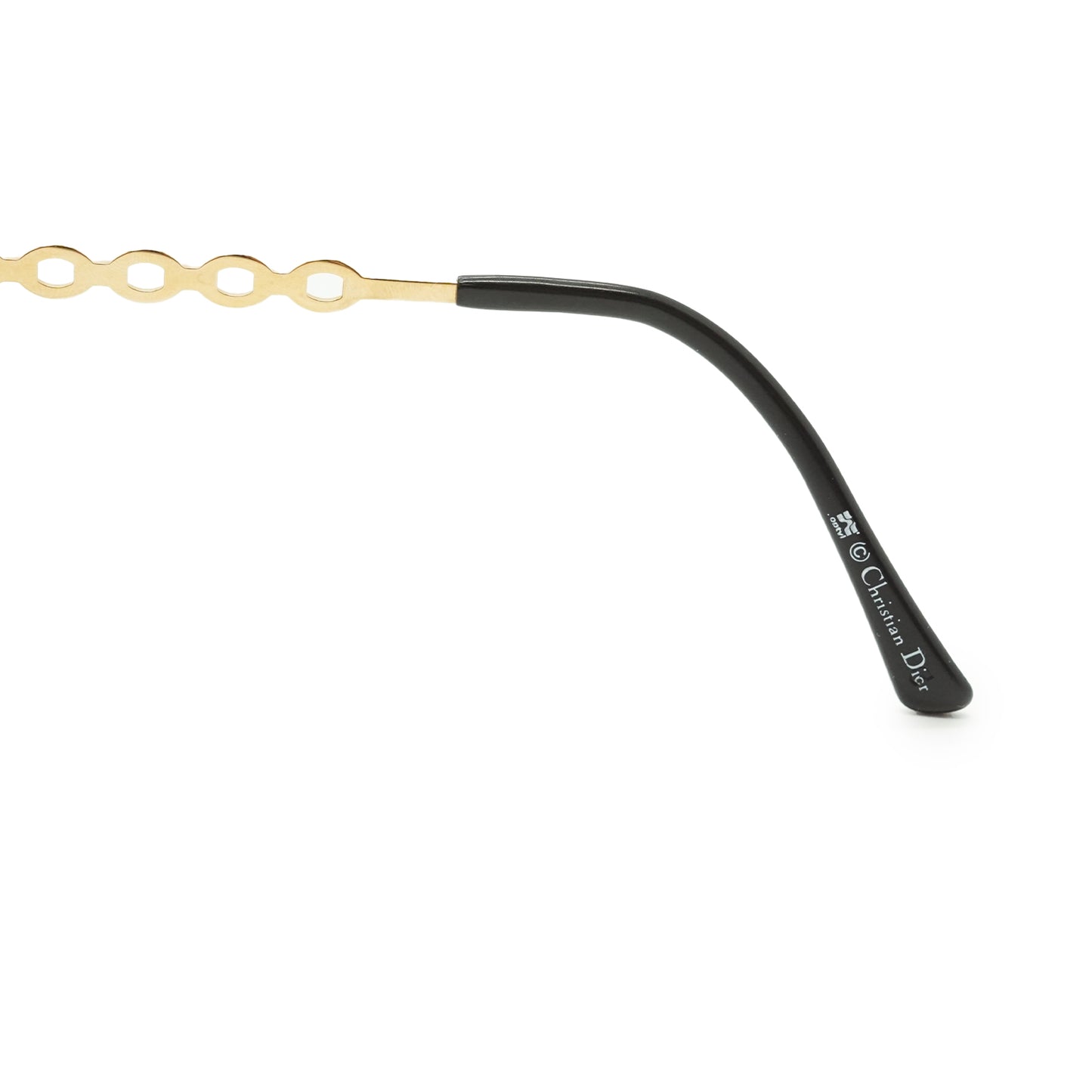 Vintage CD Chain-Link Frame Optyl Sunglasses