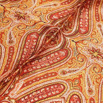 Vintage Paisley Silk Carre Kanebo