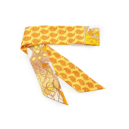 Coup de Fouet Au Bloc Silk Twilly