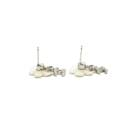 CC Camellia Flower Drop Earrings
