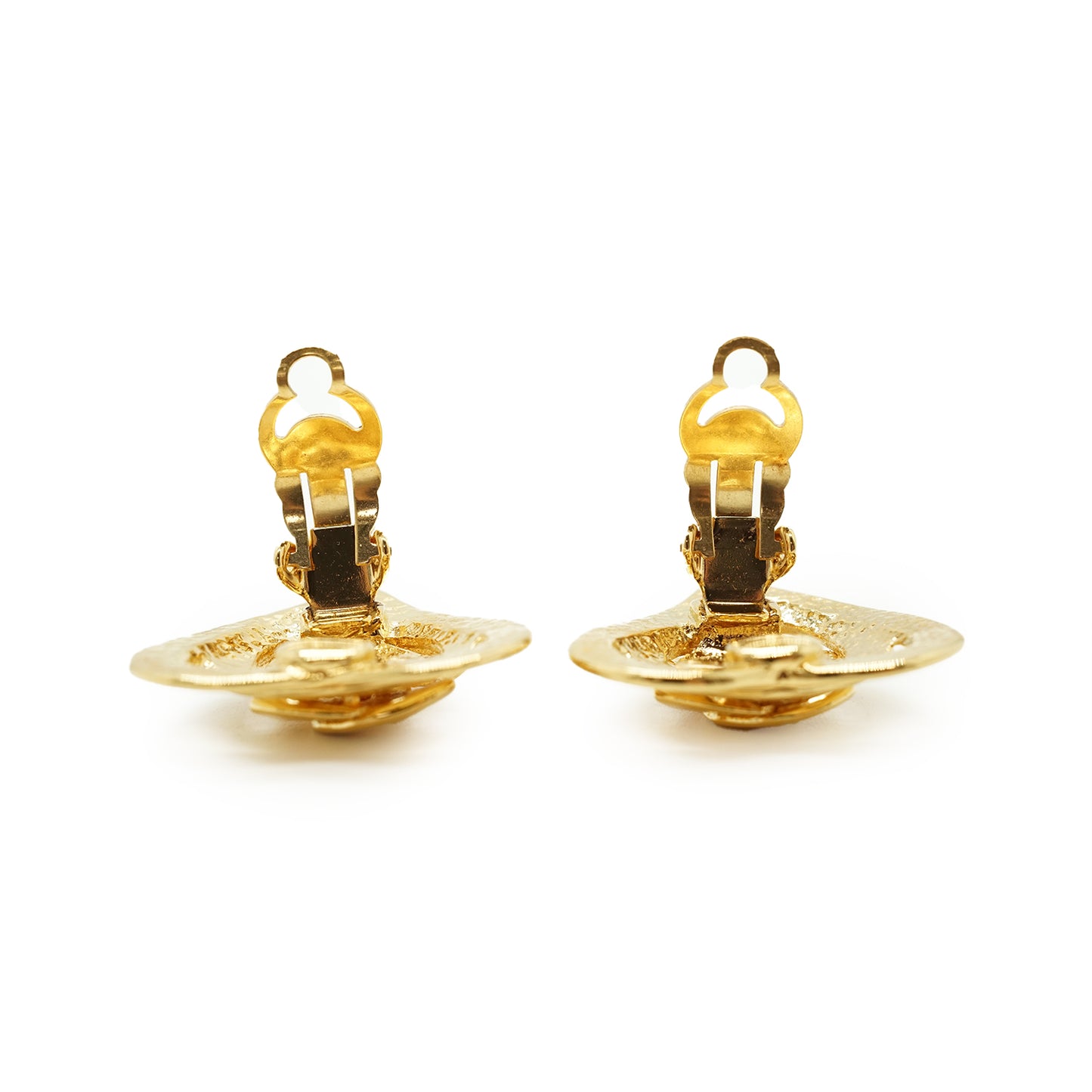 CC Heart-Shaped Clip-on Earrings GP