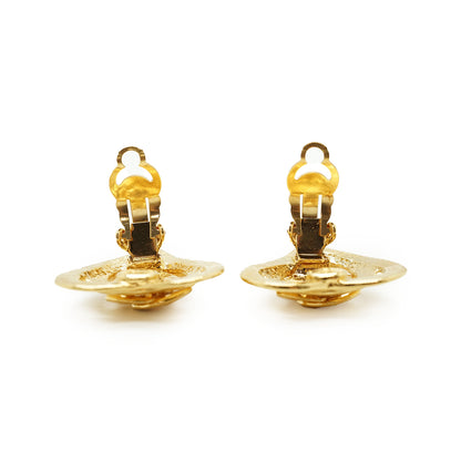 CC Heart-Shaped Clip-on Earrings GP