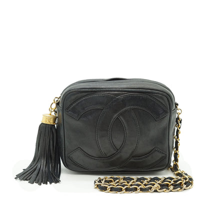 Vintage CC Tassel Mini Chain Camera Bag