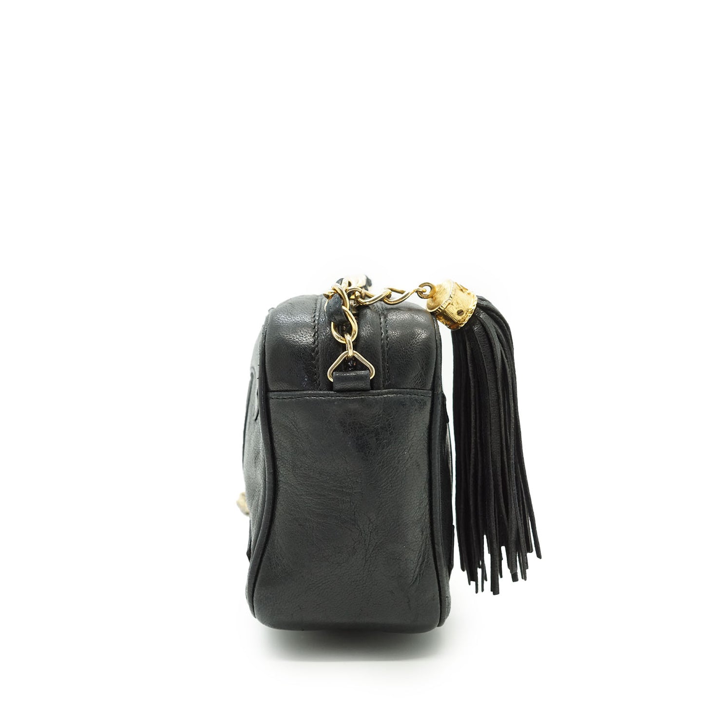 Vintage CC Tassel Mini Chain Camera Bag