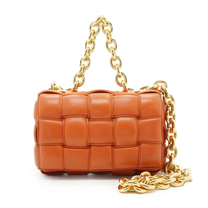 Padded Chain Cassette Medium Shoulder Bag