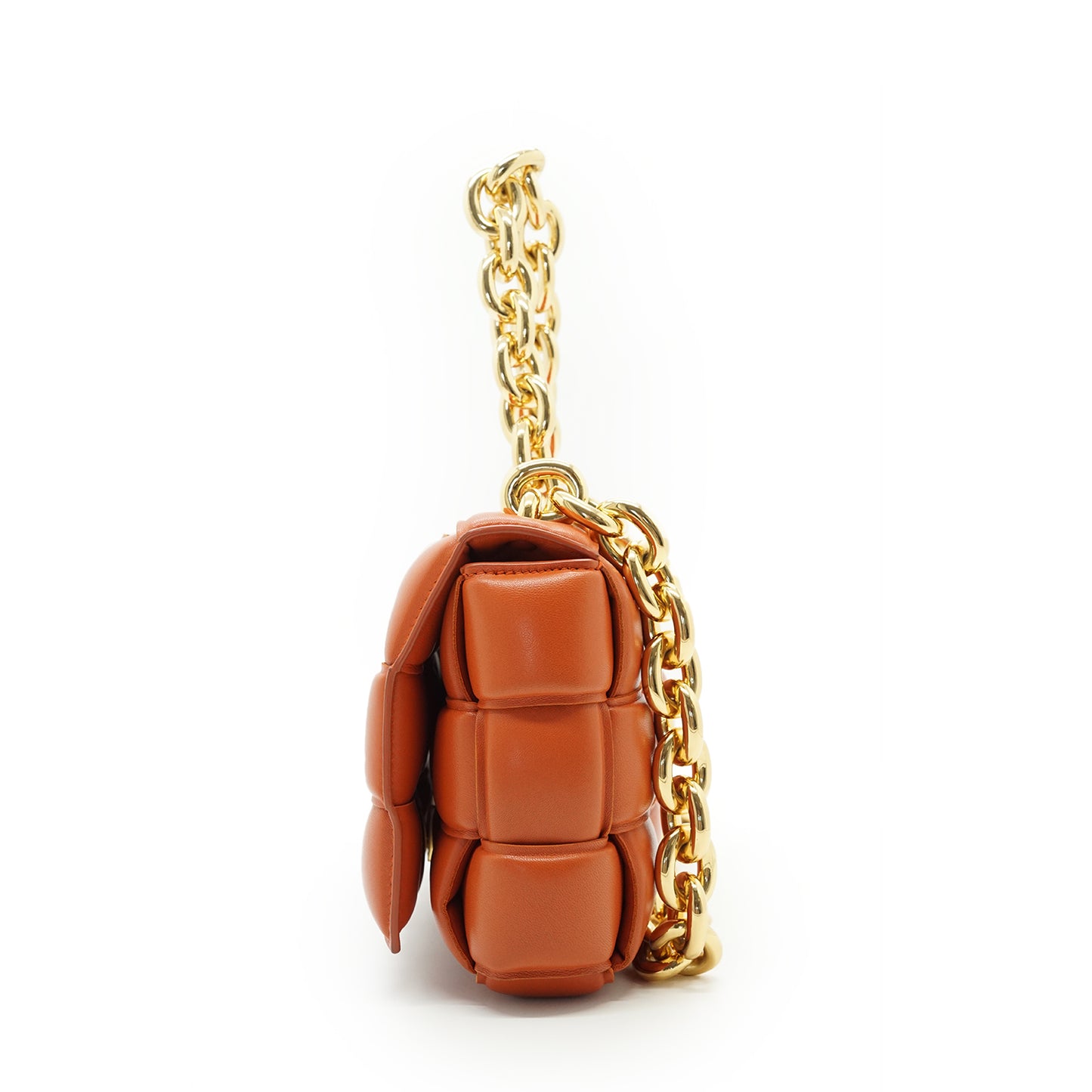 Padded Chain Cassette Medium Shoulder Bag