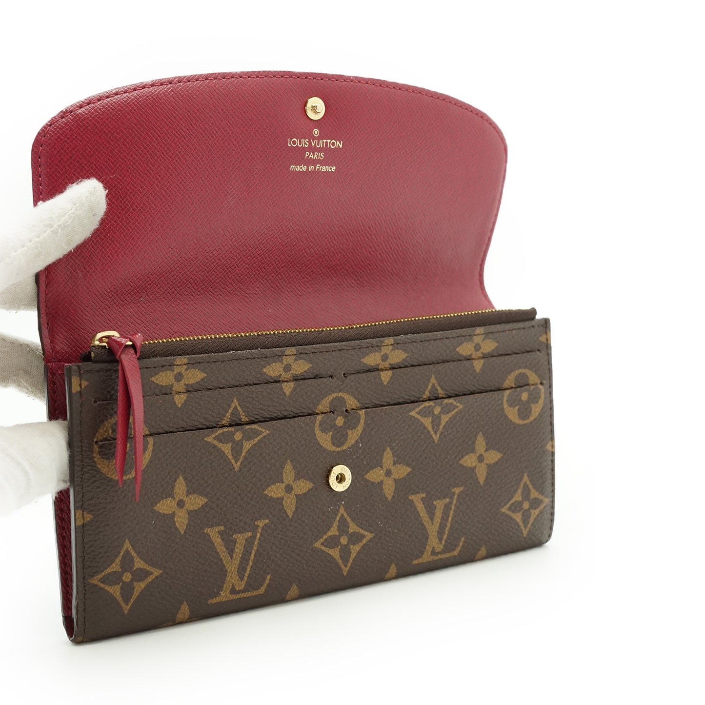 Monogram Portefeuille Emilie Long Wallet