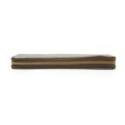 Monogram Portefeuille Clemence Pink Flower Charm Long Wallet