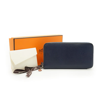 Epsom Della Cavalleria Azap Silk-in Long Wallet