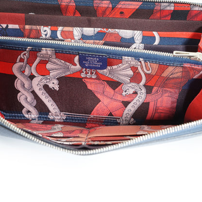 Epsom Della Cavalleria Azap Silk-in Long Wallet