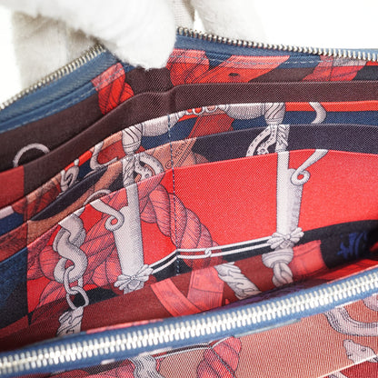 Epsom Della Cavalleria Azap Silk-in Long Wallet