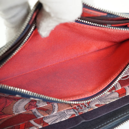Epsom Della Cavalleria Azap Silk-in Long Wallet