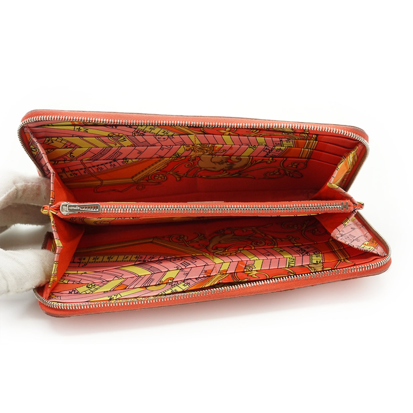 Epsom Rose Jaipur Palladium Astrologie Nouvelle Azap Silk-in Long Wallet