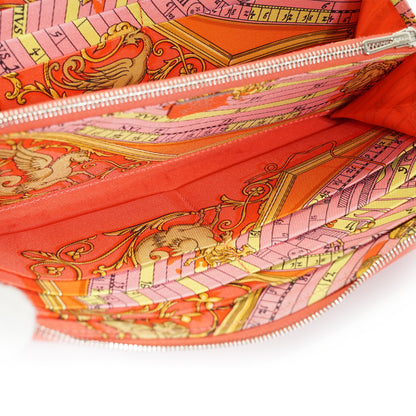 Epsom Rose Jaipur Palladium Astrologie Nouvelle Azap Silk-in Long Wallet