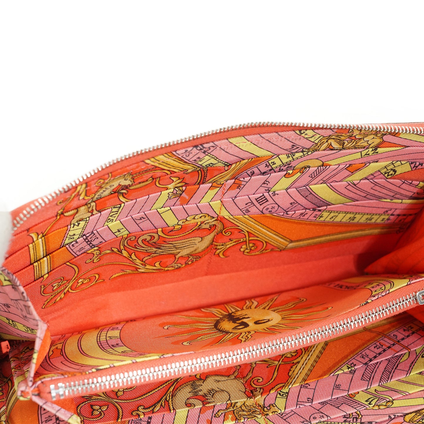 Epsom Rose Jaipur Palladium Astrologie Nouvelle Azap Silk-in Long Wallet