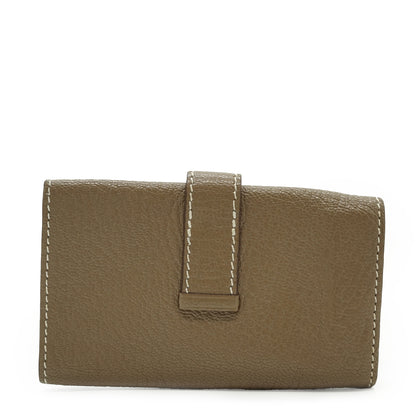 Epsom Etoupe Palladium Bearn 4-row Key Case