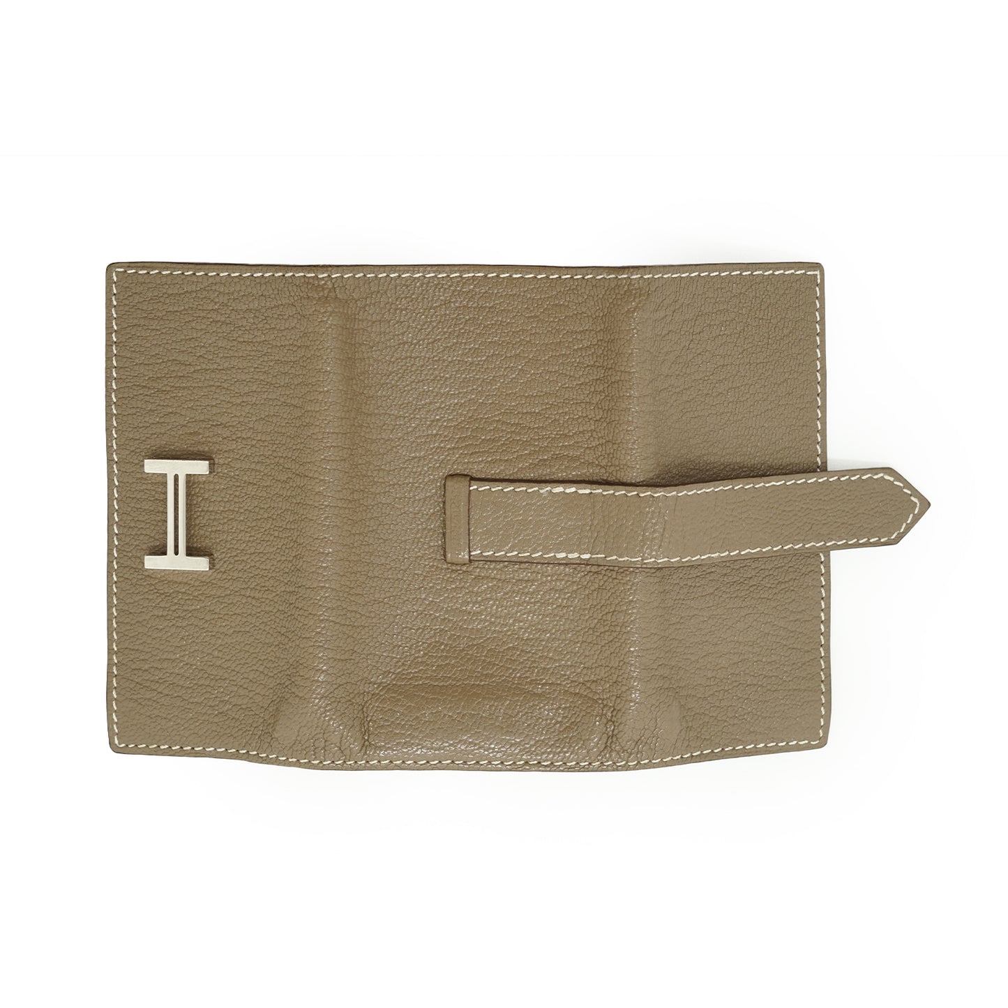 Epsom Etoupe Palladium Bearn 4-row Key Case