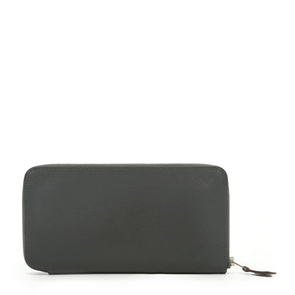 Evercolor Gris Misty Della Cavalleria Azap Silk-in Long Wallet