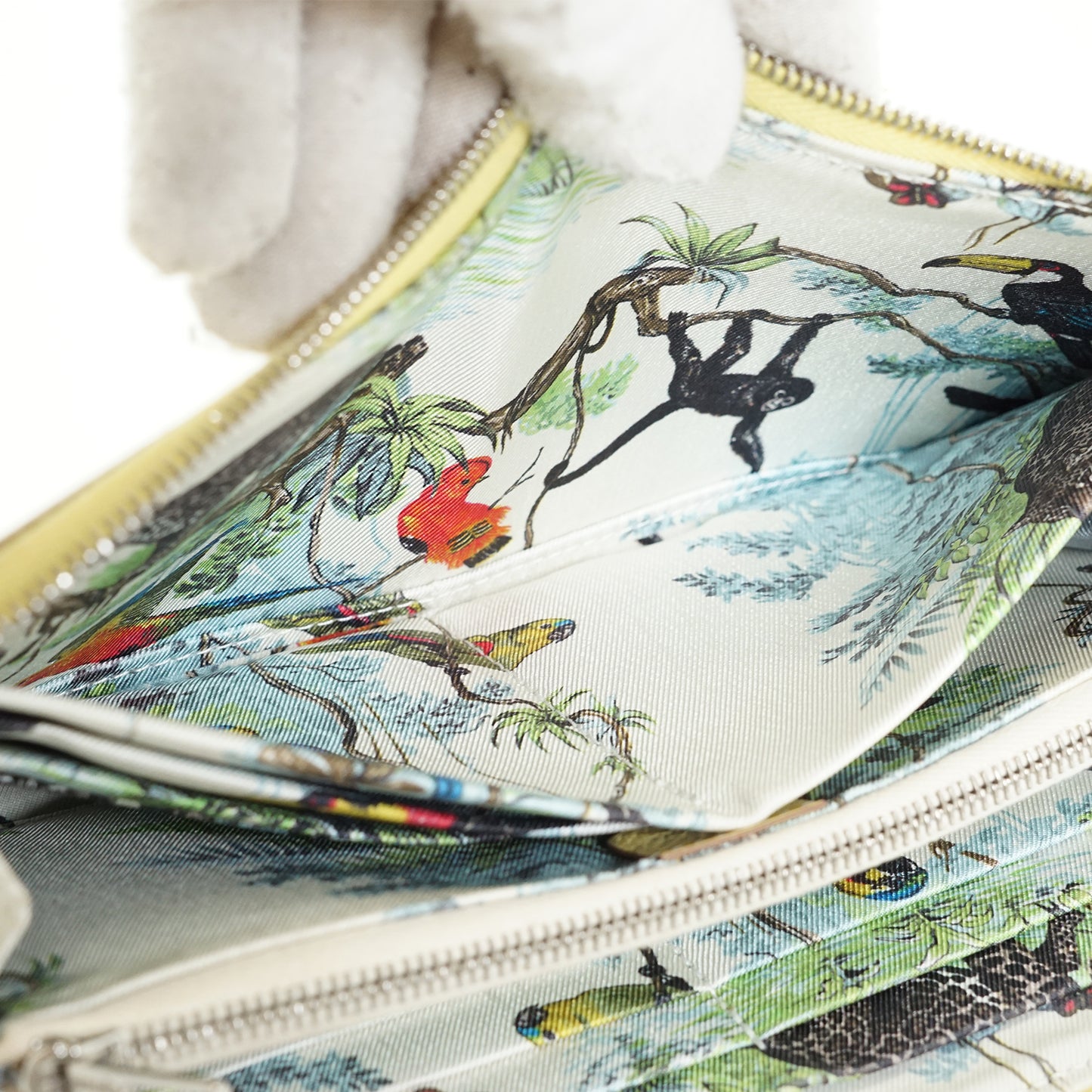 Epsom Jaune Poussin Palladium Equateur Azap Silk-in Long Wallet