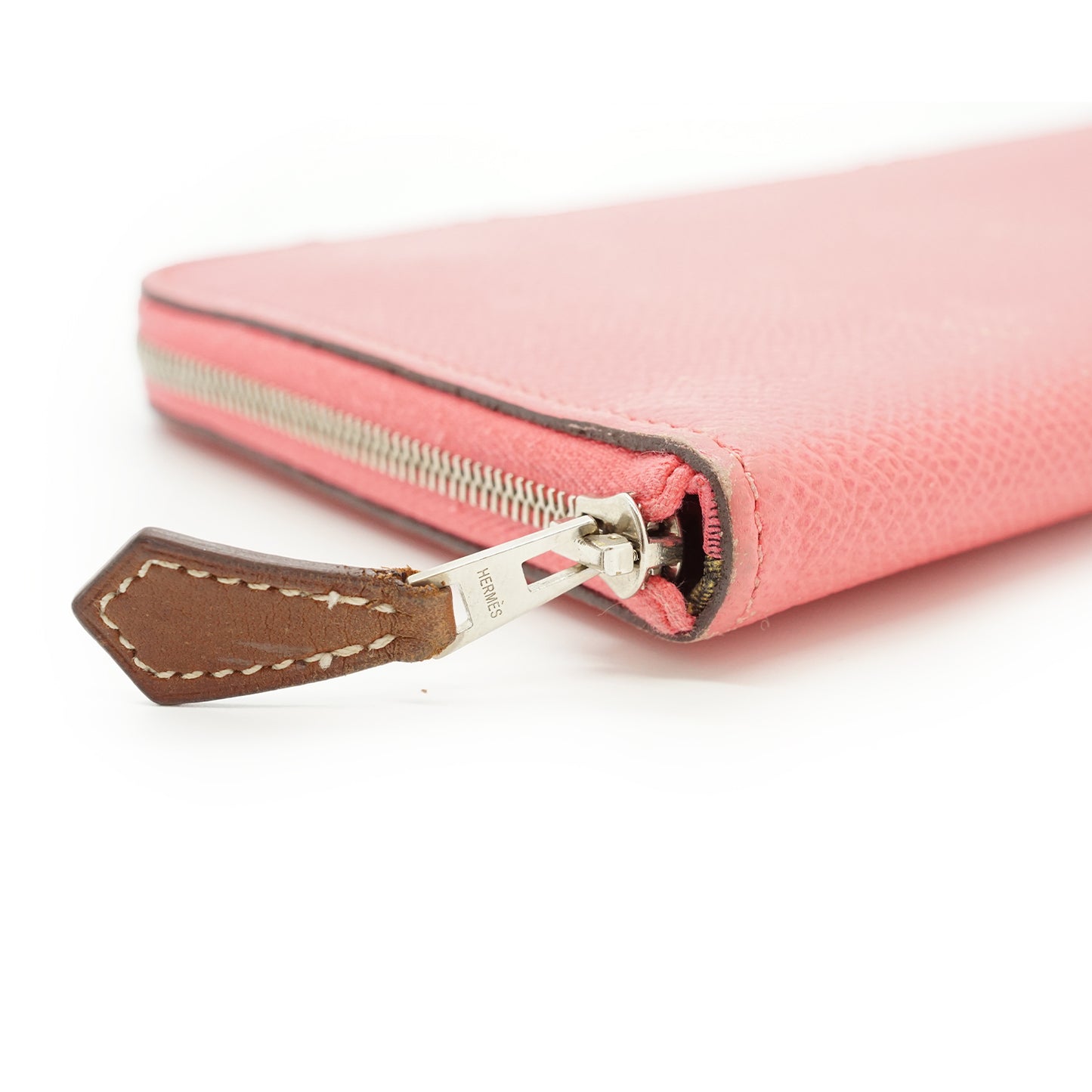 Epsom Rose Azalee Della Cavalleria Azap Silk-in Long Wallet