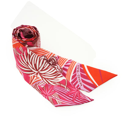 Jaguar Quetzal Silk Twilly 86