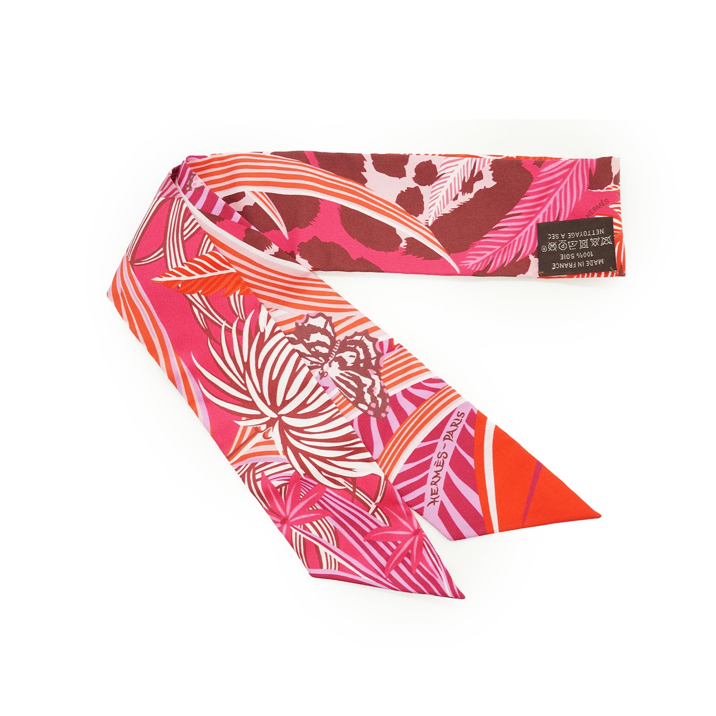 Jaguar Quetzal Silk Twilly 86