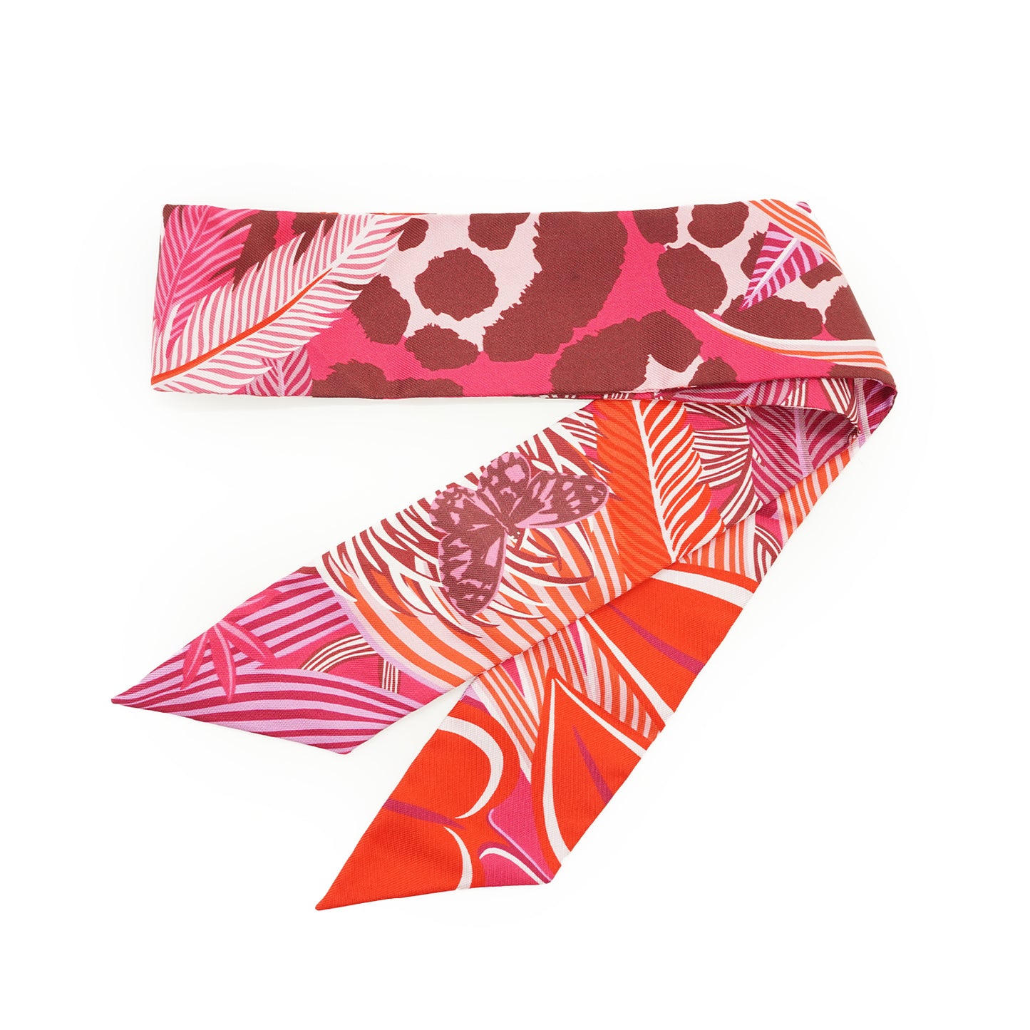 Jaguar Quetzal Silk Twilly 86