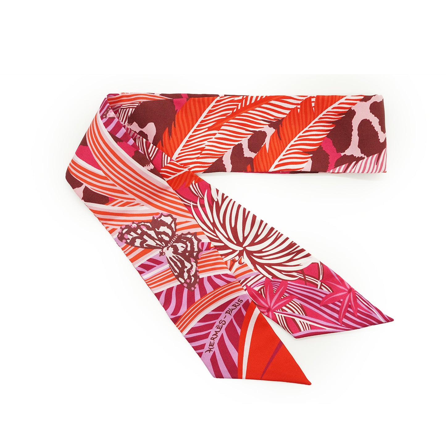 Jaguar Quetzal Silk Twilly 86