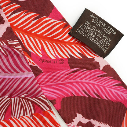 Jaguar Quetzal Silk Twilly 86