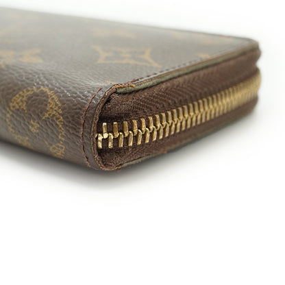 Monogram Portefeuille Clemence Fuchsia Long Wallet