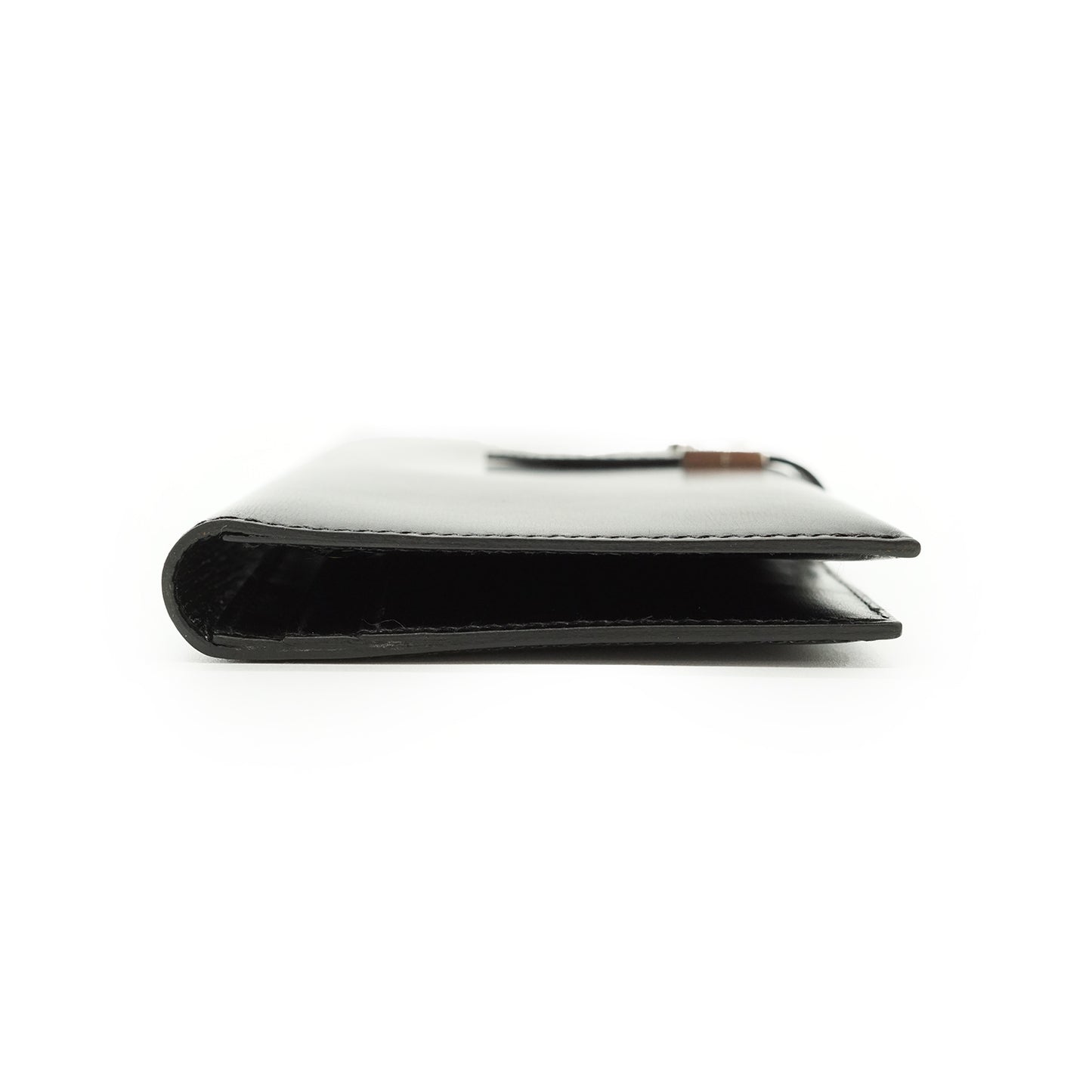 Bearn Soufflet Box Calfskin Bifold Long Wallet