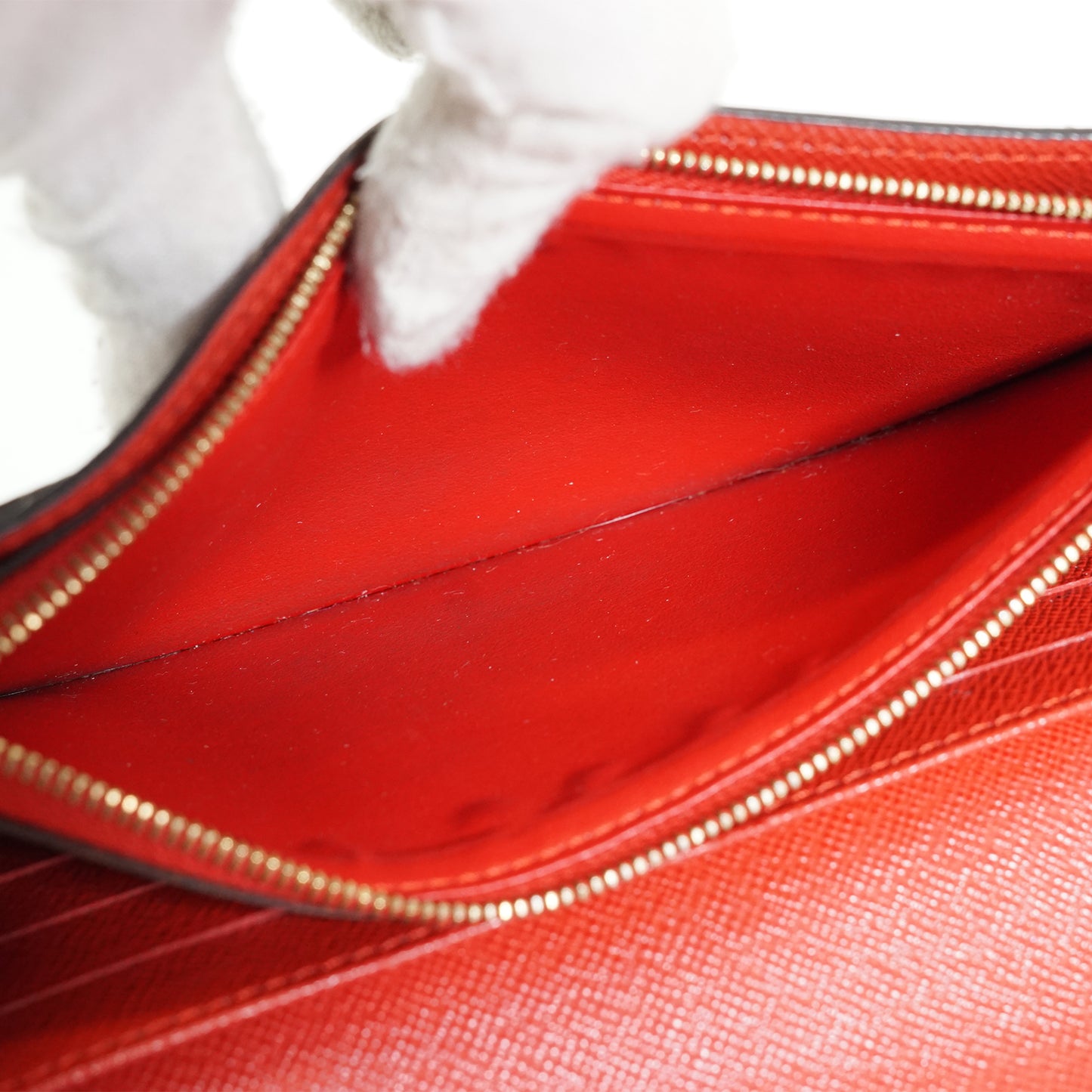 Monogram Portefeuille Sarah Retiro Cherry Red Long Wallet
