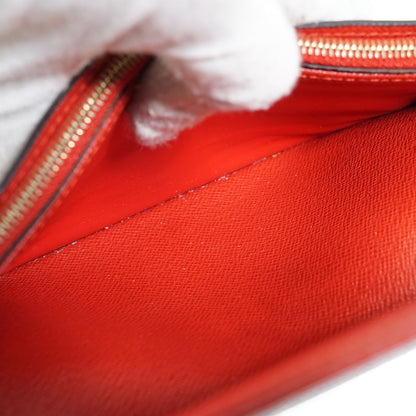Monogram Portefeuille Sarah Retiro Cherry Red Long Wallet