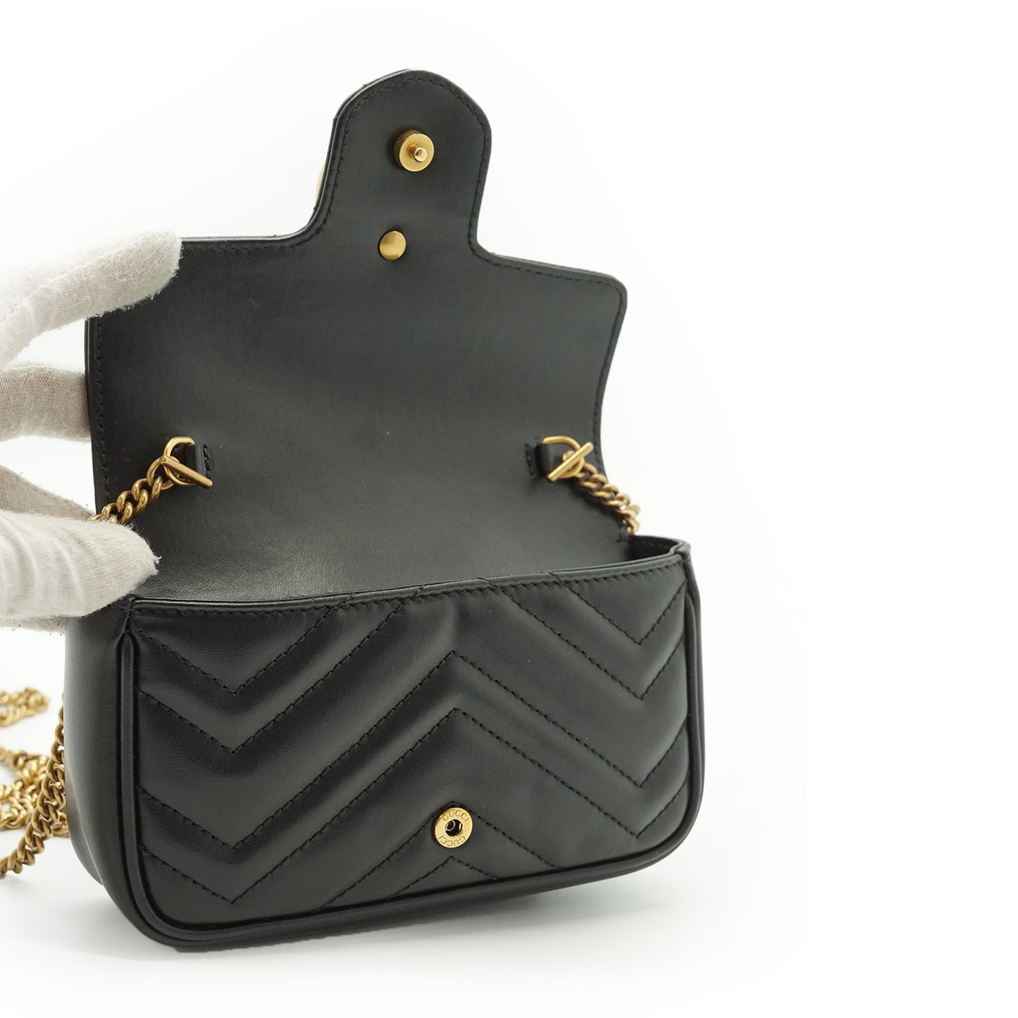 GG Marmont Super Mini Chain Crossbody Bag