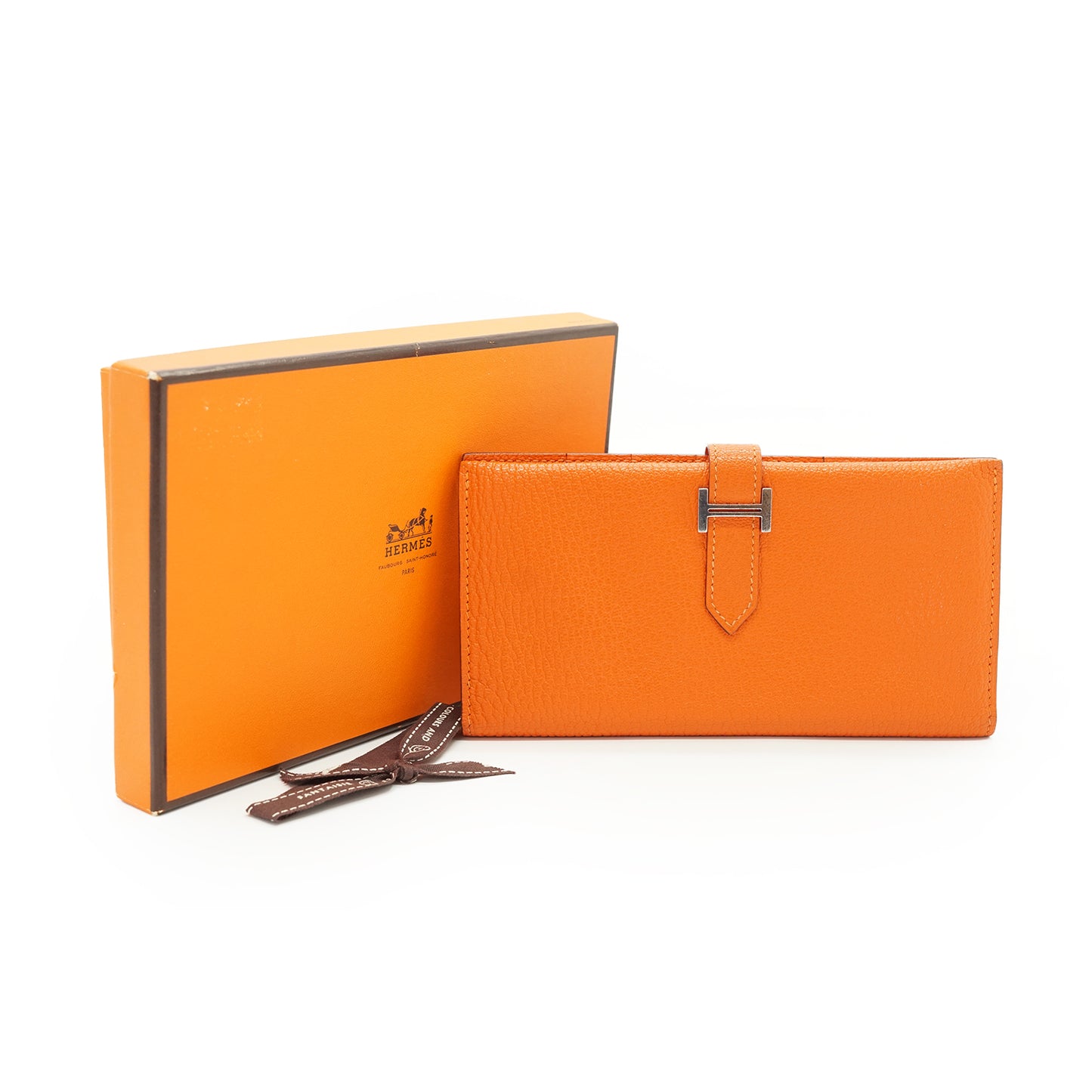 Bearn Soufflet Chevre Mysore Bifold Long Wallet